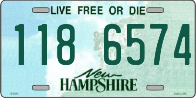NH license plate 1186574