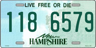 NH license plate 1186579
