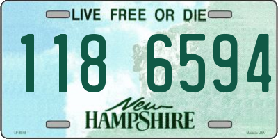 NH license plate 1186594