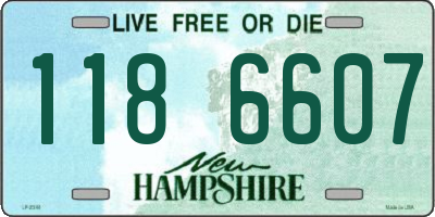 NH license plate 1186607