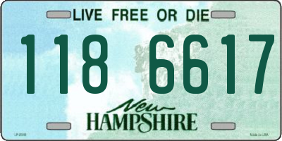 NH license plate 1186617