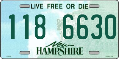 NH license plate 1186630