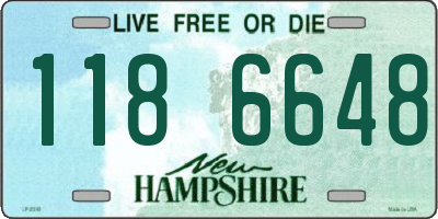 NH license plate 1186648