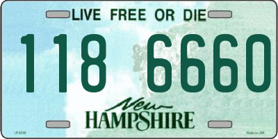 NH license plate 1186660