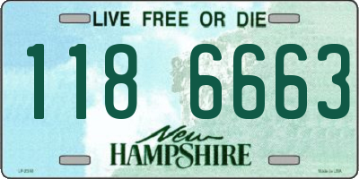 NH license plate 1186663
