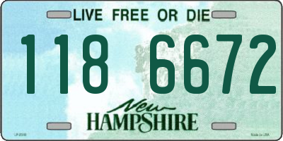 NH license plate 1186672