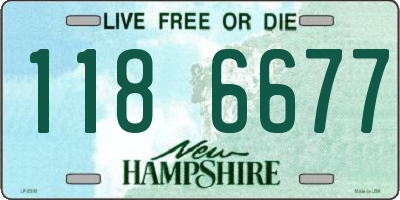 NH license plate 1186677