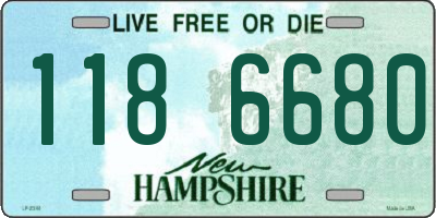NH license plate 1186680