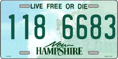 NH license plate 1186683