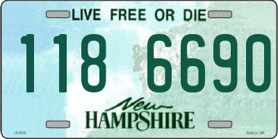 NH license plate 1186690