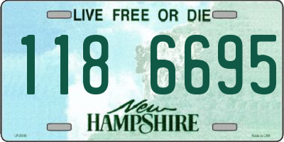NH license plate 1186695