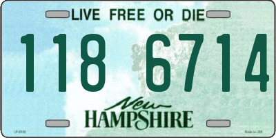 NH license plate 1186714