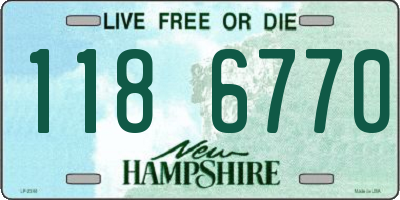 NH license plate 1186770