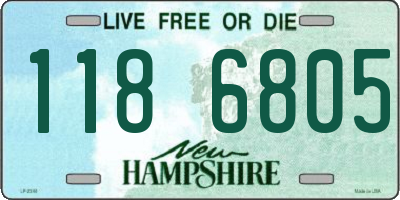 NH license plate 1186805