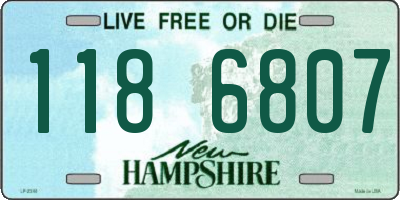 NH license plate 1186807