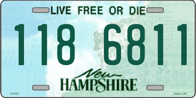 NH license plate 1186811