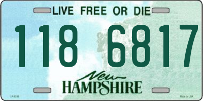 NH license plate 1186817