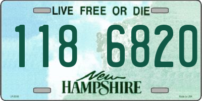 NH license plate 1186820