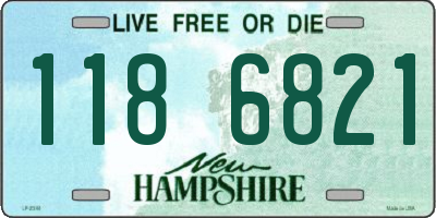 NH license plate 1186821