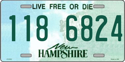 NH license plate 1186824