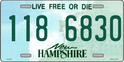 NH license plate 1186830