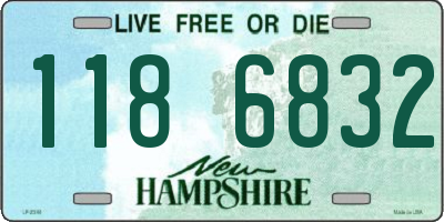 NH license plate 1186832