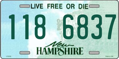 NH license plate 1186837