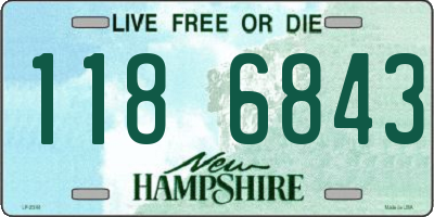 NH license plate 1186843
