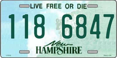 NH license plate 1186847