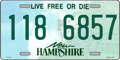 NH license plate 1186857