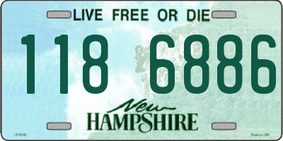NH license plate 1186886
