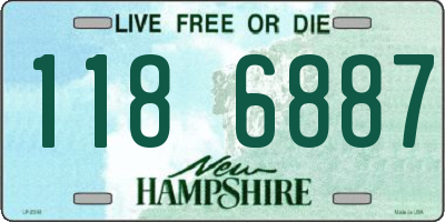 NH license plate 1186887