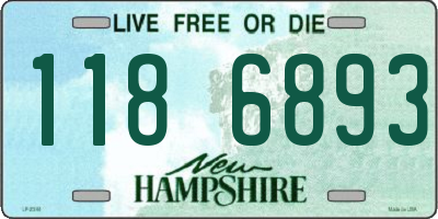 NH license plate 1186893
