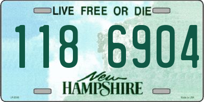 NH license plate 1186904