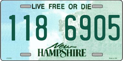 NH license plate 1186905