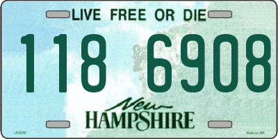 NH license plate 1186908