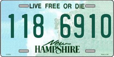 NH license plate 1186910