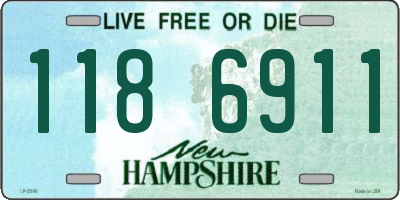 NH license plate 1186911