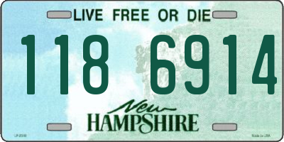 NH license plate 1186914
