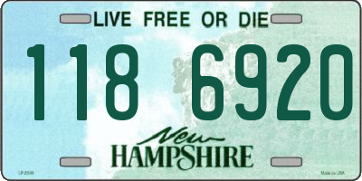 NH license plate 1186920
