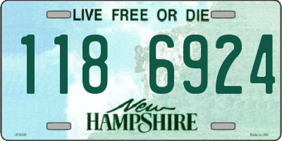 NH license plate 1186924