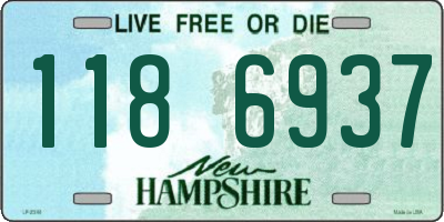NH license plate 1186937