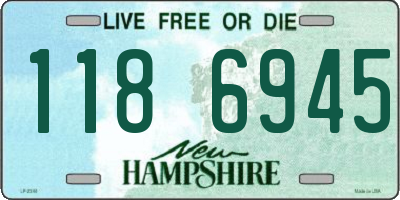 NH license plate 1186945