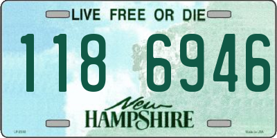 NH license plate 1186946