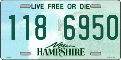 NH license plate 1186950