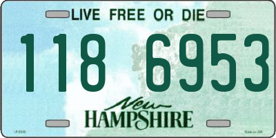 NH license plate 1186953