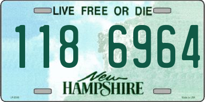 NH license plate 1186964