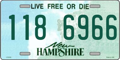 NH license plate 1186966