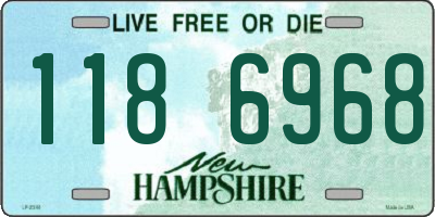 NH license plate 1186968