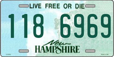 NH license plate 1186969